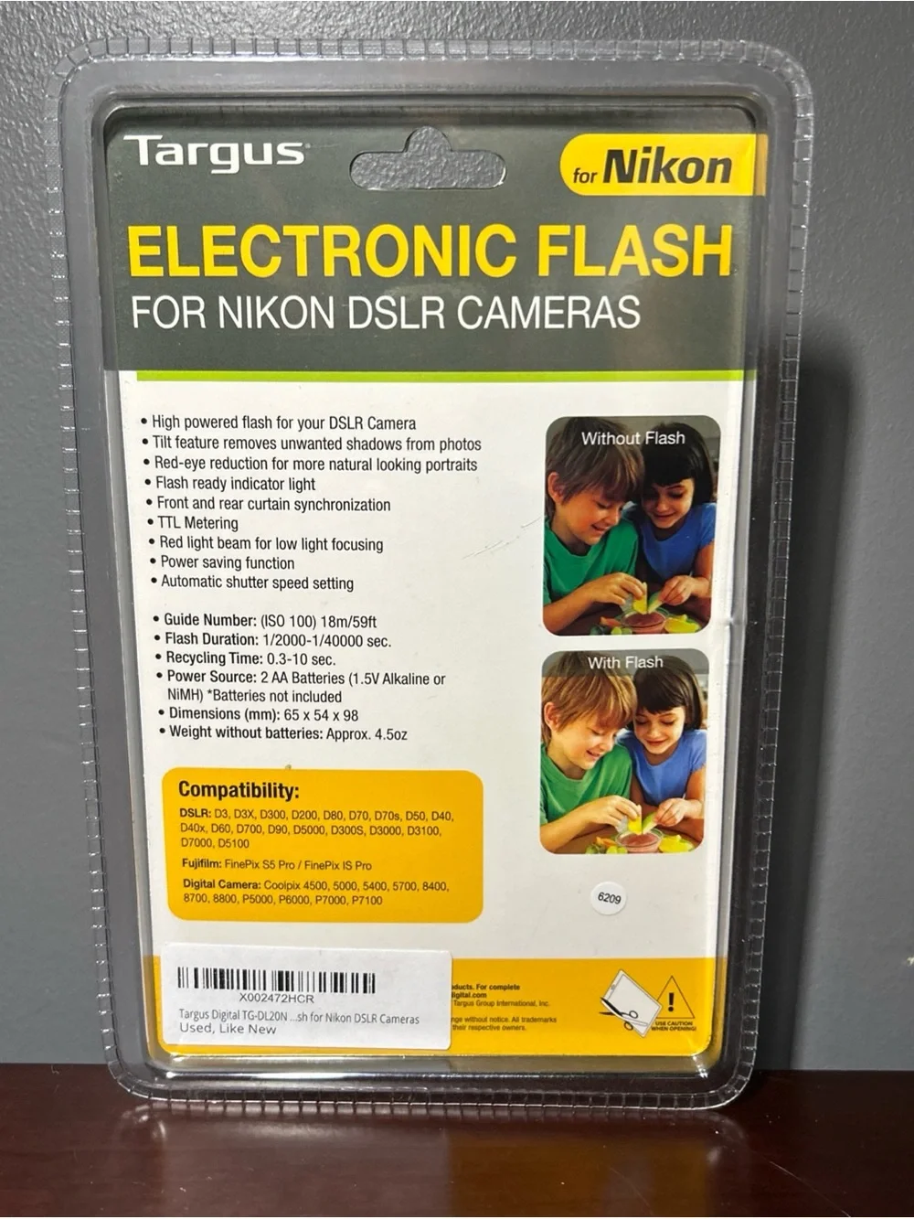 Targus TG-DL20N Electronic Flash for Nikon DSLR